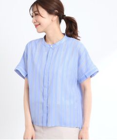 Reflect / リフレクト シャツ・ブラウス | 【洗える】ドビーストライプブラウス