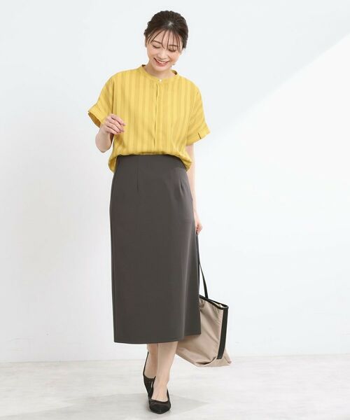 Reflect / リフレクト シャツ・ブラウス | 【洗える】ドビーストライプブラウス | 詳細13