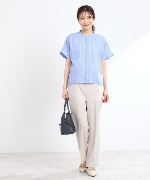 Reflect / リフレクト シャツ・ブラウス | 【洗える】ドビーストライプブラウス | 詳細16