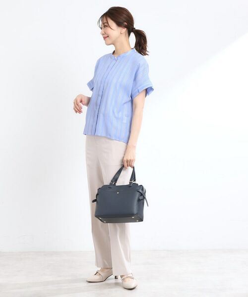 Reflect / リフレクト シャツ・ブラウス | 【洗える】ドビーストライプブラウス | 詳細17