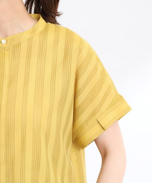 Reflect / リフレクト シャツ・ブラウス | 【洗える】ドビーストライプブラウス | 詳細24