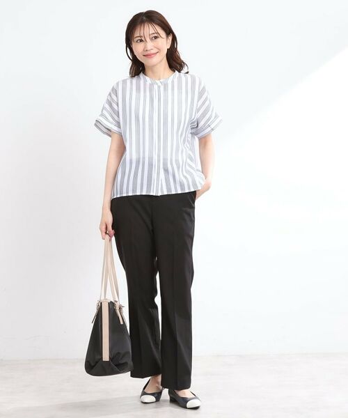 Reflect / リフレクト シャツ・ブラウス | 【洗える】ドビーストライプブラウス | 詳細7