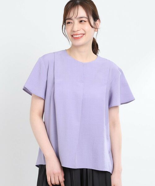 Reflect / リフレクト シャツ・ブラウス | ドライタッチスキッパーネックブラウス | 詳細14