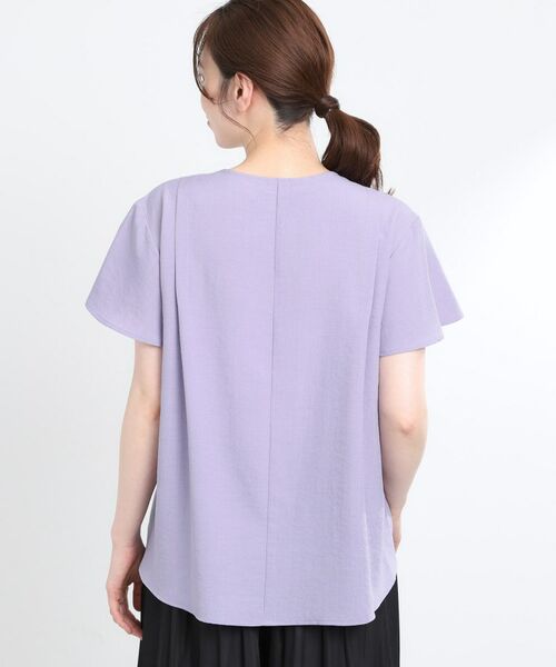 Reflect / リフレクト シャツ・ブラウス | ドライタッチスキッパーネックブラウス | 詳細16