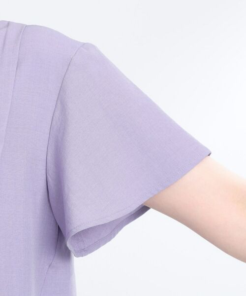 Reflect / リフレクト シャツ・ブラウス | ドライタッチスキッパーネックブラウス | 詳細19