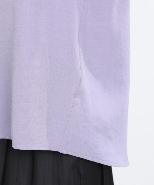 Reflect / リフレクト シャツ・ブラウス | ドライタッチスキッパーネックブラウス | 詳細20