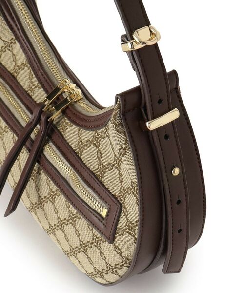 Reflect / リフレクト ショルダーバッグ | 【収納力◎／ショルダー付き】ジャカードワンショルダーバッグ | 詳細15