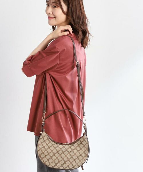 Reflect / リフレクト ショルダーバッグ | 【収納力◎／ショルダー付き】ジャカードワンショルダーバッグ | 詳細3