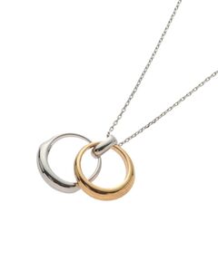 Reflect / リフレクト ネックレス・ペンダント・チョーカー | 【カジュアルにもエレガントにも◎】ダブルリングネックレス
