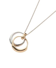 Reflect / リフレクト ネックレス・ペンダント・チョーカー | 【カジュアルにもエレガントにも◎】ダブルリングネックレス