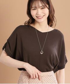 Reflect / リフレクト ニット・セーター | 【選べる7色◎／手洗い可／二の腕カバー】半袖ニット