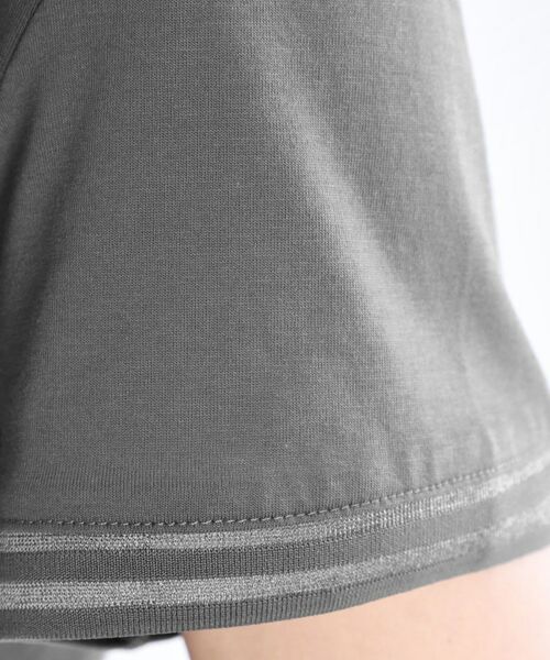 Reflect / リフレクト カットソー | 【インナーにおすすめ◎】シアーネックデザインプルオーバー | 詳細15