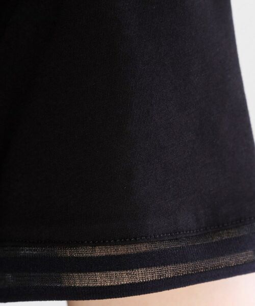 Reflect / リフレクト カットソー | 【インナーにおすすめ◎】シアーネックデザインプルオーバー | 詳細20