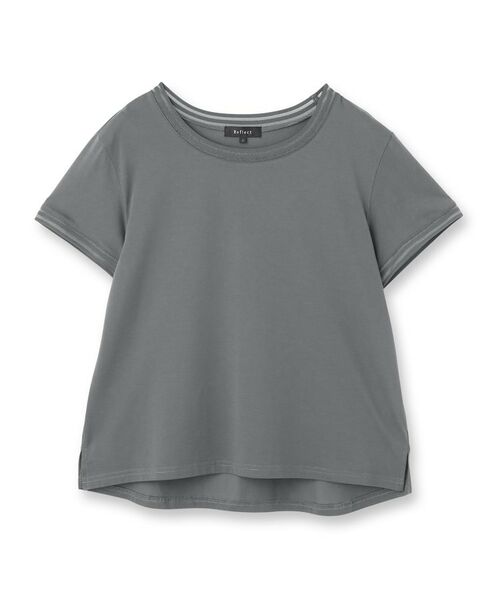 Reflect / リフレクト カットソー | 【インナーにおすすめ◎】シアーネックデザインプルオーバー | 詳細21