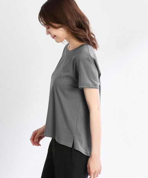 Reflect / リフレクト カットソー | 【インナーにおすすめ◎】シアーネックデザインプルオーバー | 詳細23