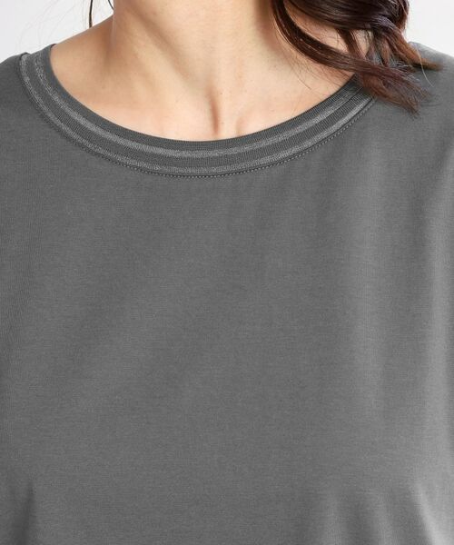 Reflect / リフレクト カットソー | 【インナーにおすすめ◎】シアーネックデザインプルオーバー | 詳細25