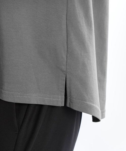 Reflect / リフレクト カットソー | 【インナーにおすすめ◎】シアーネックデザインプルオーバー | 詳細27