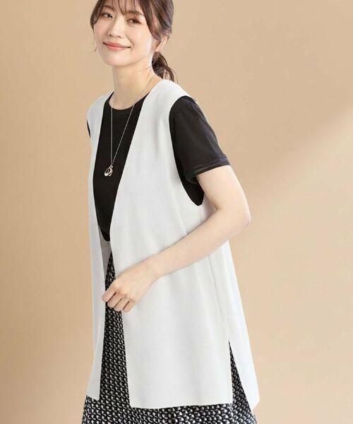 Reflect / リフレクト ベスト | ドライタッチニットベスト(ライトグレー(011))