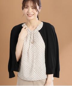 Reflect / リフレクト カーディガン・ボレロ | 【手洗い可】7分袖ドライタッチカーディガン