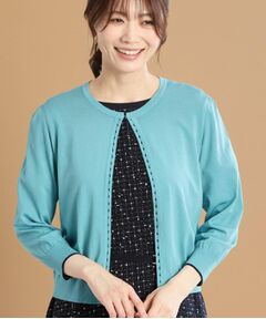 Reflect / リフレクト カーディガン・ボレロ | 【手洗い可】7分袖ドライタッチカーディガン