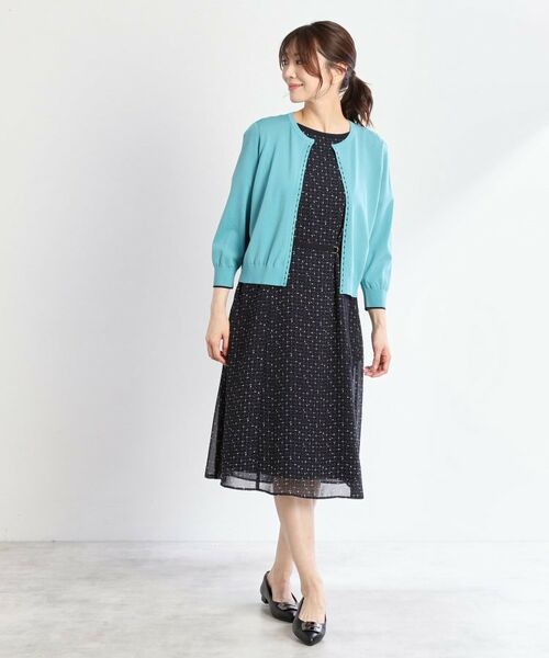 Reflect / リフレクト カーディガン・ボレロ | 【手洗い可】7分袖ドライタッチカーディガン | 詳細18