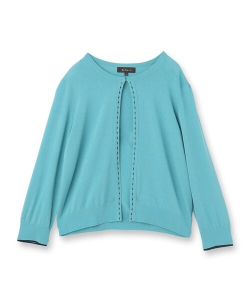 Reflect / リフレクト カーディガン・ボレロ | 【手洗い可】7分袖ドライタッチカーディガン | 詳細21