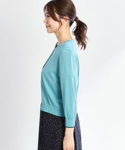 Reflect / リフレクト カーディガン・ボレロ | 【手洗い可】7分袖ドライタッチカーディガン | 詳細23