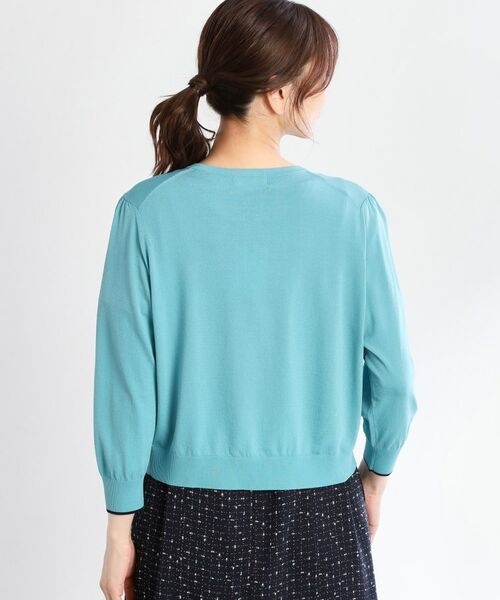 Reflect / リフレクト カーディガン・ボレロ | 【手洗い可】7分袖ドライタッチカーディガン | 詳細24