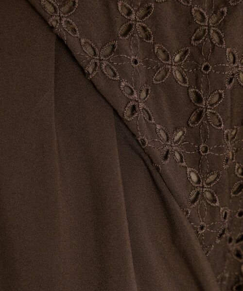 Reflect / リフレクト ロング・マキシ丈ワンピース | カットワークレーススリーブワンピース | 詳細16