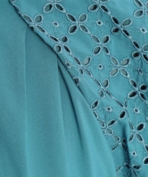 Reflect / リフレクト ロング・マキシ丈ワンピース | カットワークレーススリーブワンピース | 詳細22