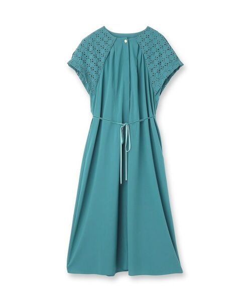 Reflect / リフレクト ロング・マキシ丈ワンピース | カットワークレーススリーブワンピース | 詳細23