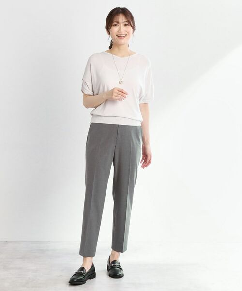 Reflect / リフレクト パンツ | 【私のパンツ／手洗い可】ベーシックテーパードパンツ | 詳細15