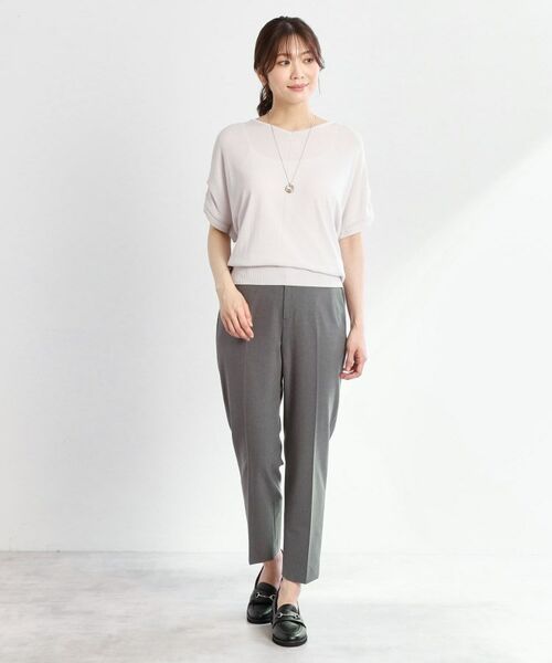 Reflect / リフレクト パンツ | 【私のパンツ／手洗い可】ベーシックテーパードパンツ | 詳細16