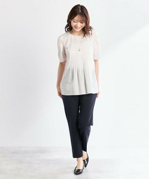 Reflect / リフレクト パンツ | 【私のパンツ／手洗い可】ベーシックテーパードパンツ | 詳細24