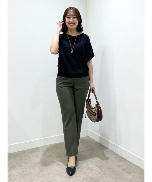 Reflect / リフレクト パンツ | 【私のパンツ／手洗い可】ベーシックテーパードパンツ | 詳細4