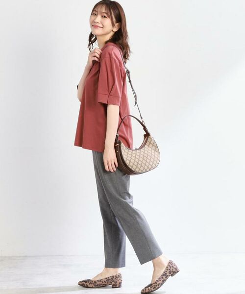 Reflect / リフレクト パンツ | 【私のパンツ／手洗い可】ベーシックテーパードパンツ | 詳細6