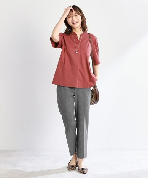 Reflect / リフレクト パンツ | 【私のパンツ／手洗い可】ベーシックテーパードパンツ | 詳細8