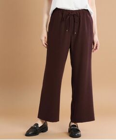 Reflect / リフレクト パンツ | 【接触冷感／マシンウォッシュ可／ウエスト総ゴム】ワイドシルエットパンツ