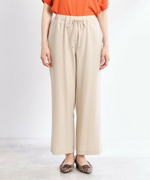 Reflect / リフレクト パンツ | 【接触冷感／マシンウォッシュ可／ウエスト総ゴム】ワイドシルエットパンツ | 詳細14