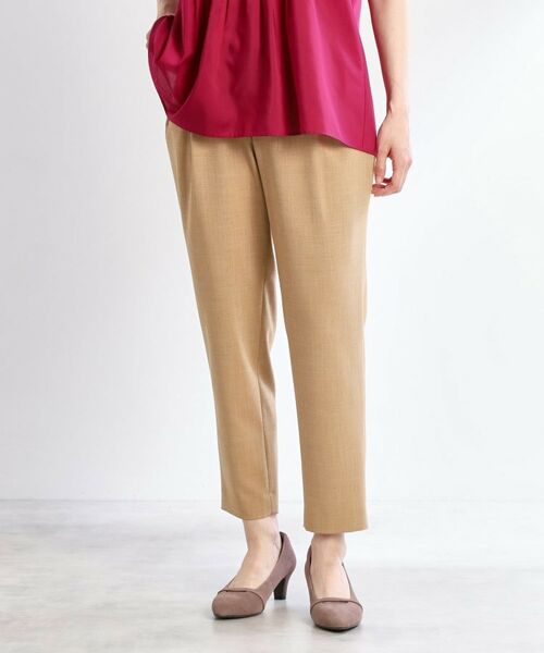 Reflect / リフレクト パンツ | 【マシンウォッシュ可/ウエストゴム仕様】キレイめリラクシーパンツ | 詳細10