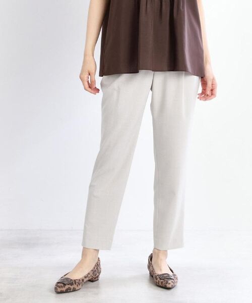 Reflect / リフレクト パンツ | 【マシンウォッシュ可/ウエストゴム仕様】キレイめリラクシーパンツ | 詳細14