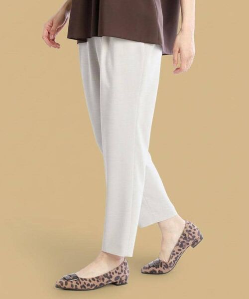 Reflect / リフレクト パンツ | 【マシンウォッシュ可/ウエストゴム仕様】キレイめリラクシーパンツ | 詳細15