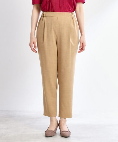 Reflect / リフレクト パンツ | 【マシンウォッシュ可/ウエストゴム仕様】キレイめリラクシーパンツ | 詳細18