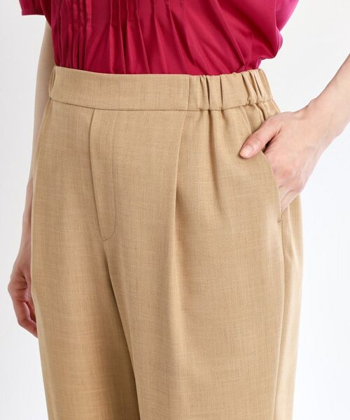 Reflect / リフレクト パンツ | 【マシンウォッシュ可/ウエストゴム仕様】キレイめリラクシーパンツ | 詳細21