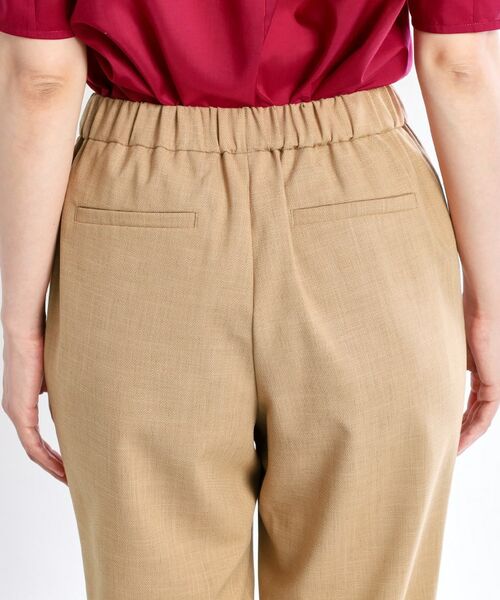 Reflect / リフレクト パンツ | 【マシンウォッシュ可/ウエストゴム仕様】キレイめリラクシーパンツ | 詳細22