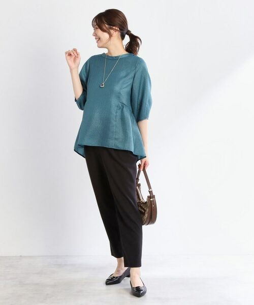 Reflect / リフレクト パンツ | 【マシンウォッシュ可/ウエストゴム仕様】キレイめリラクシーパンツ | 詳細3