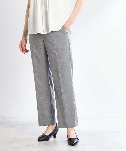 Reflect / リフレクト パンツ | 【洗える/セットアップ可】ストレートラインパンツ | 詳細6