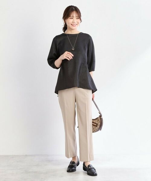 Reflect / リフレクト パンツ | 【洗える/セットアップ可】ストレートラインパンツ | 詳細8