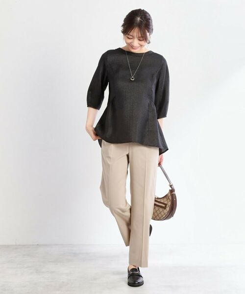 Reflect / リフレクト パンツ | 【洗える/セットアップ可】ストレートラインパンツ | 詳細9