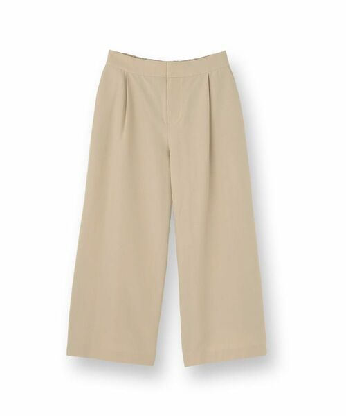 Reflect / リフレクト ショート・ハーフ・半端丈パンツ | 【お腹・腰周りすっきり見え◎】ストレッチワイドクロップドパンツ | 詳細13